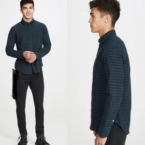 Rag & Bone Tomlin Oxford Plaid Fit 2 M